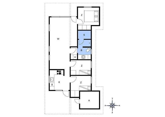 Bl401-blokhus-lyngvej-12 Hébergement de vacances Blokhus